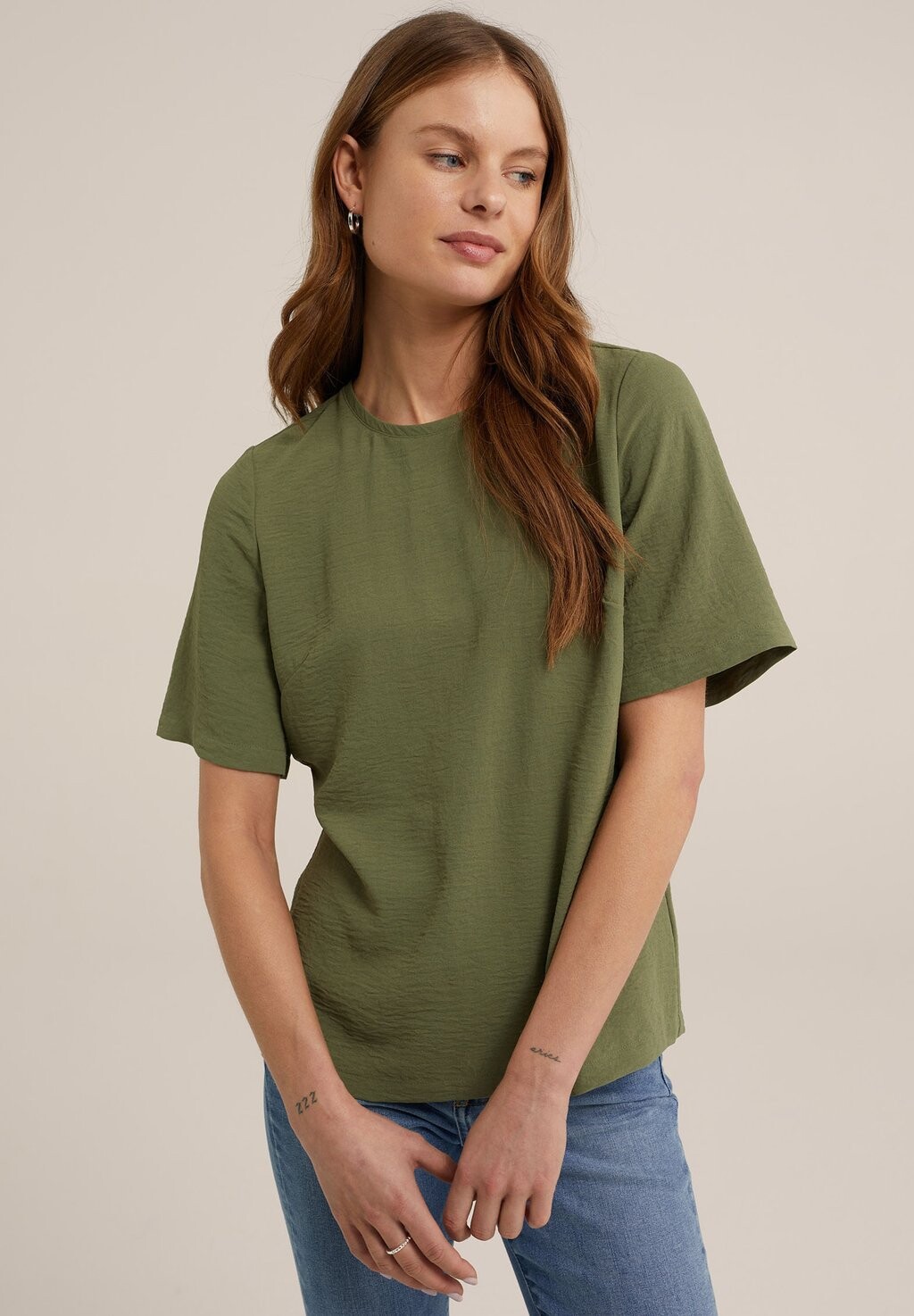 

Блузка WE Fashion, цвет green