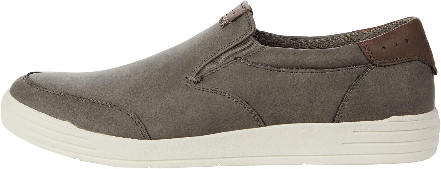 Кроссовки Kore City Walk Moc Toe Slip-On Nunn Bush, цвет Charcoal — фото 4