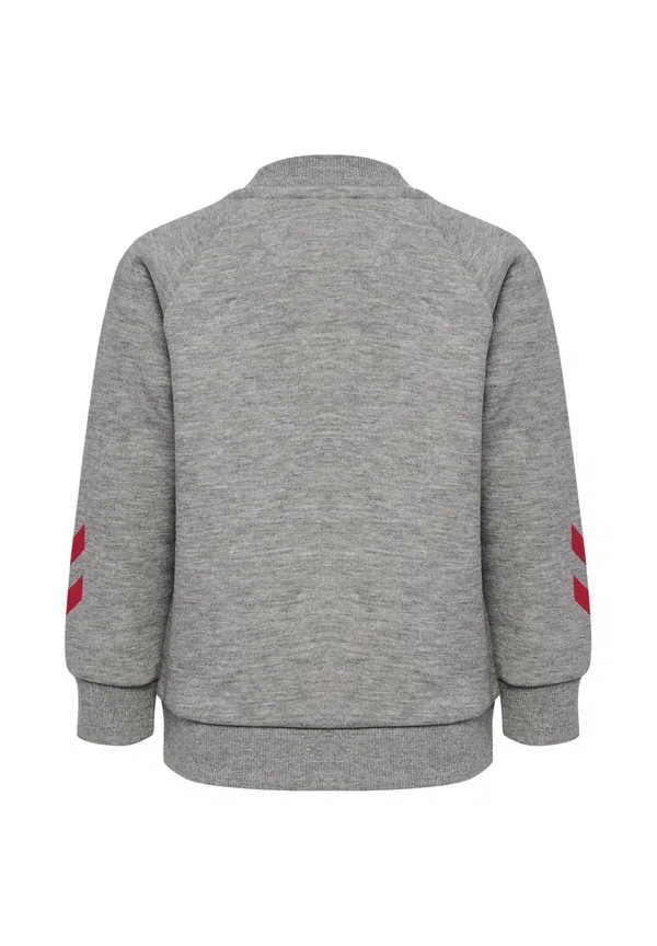Толстовка с круглым вырезом Hummel Hmlmini reg dbu crewneck sweatshirt, серый меланж — фото 2