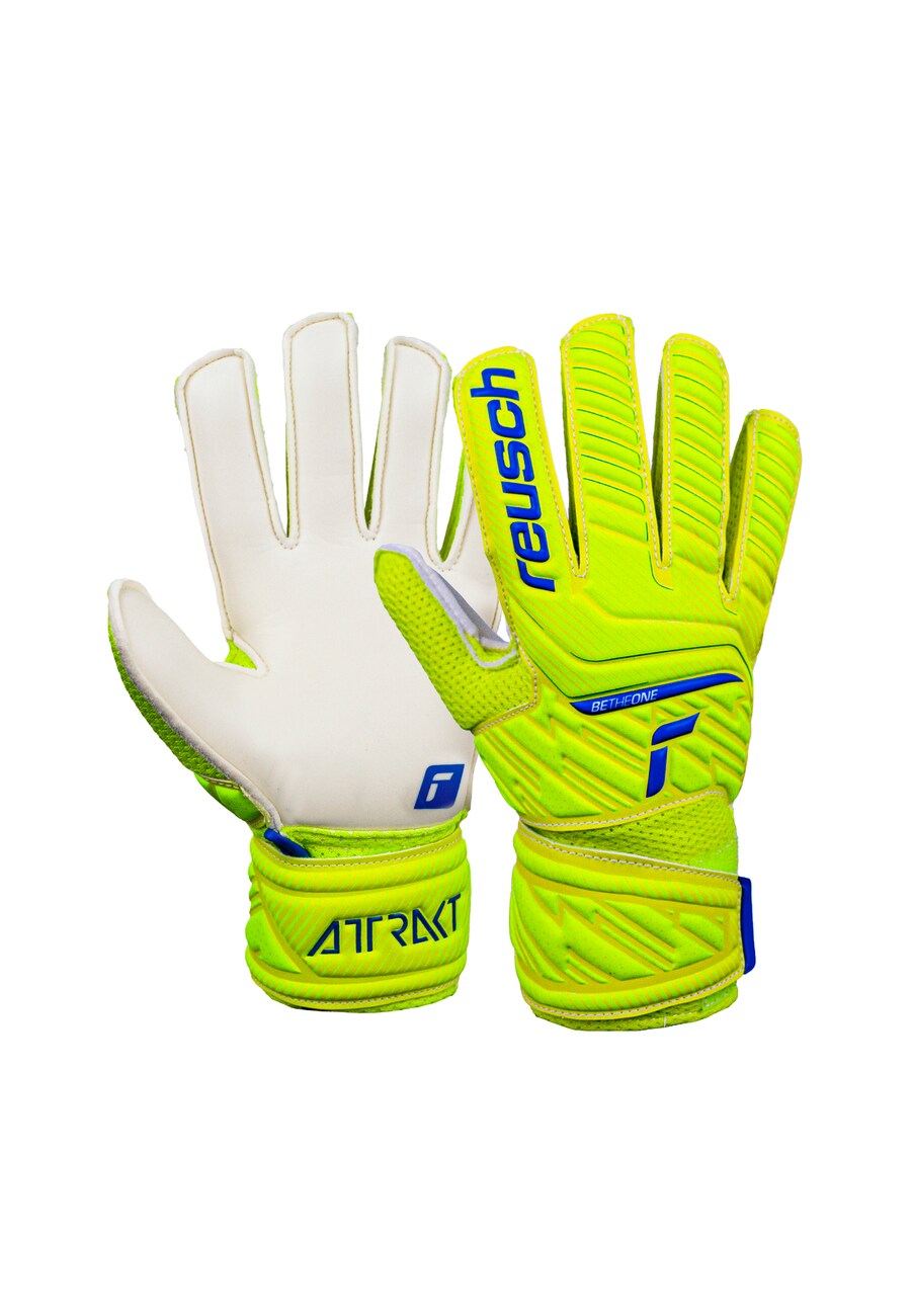 

Спортивные перчатки REUSCH Attrakt, неоново-желтый