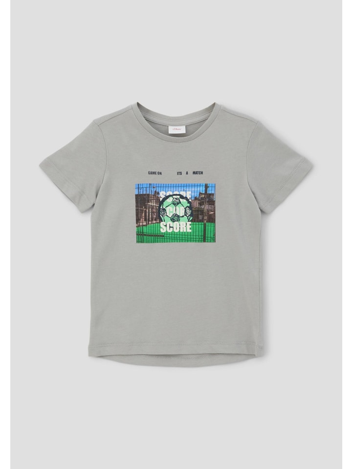 

s.Oliver Футболка цвета 9114_голубино-серый