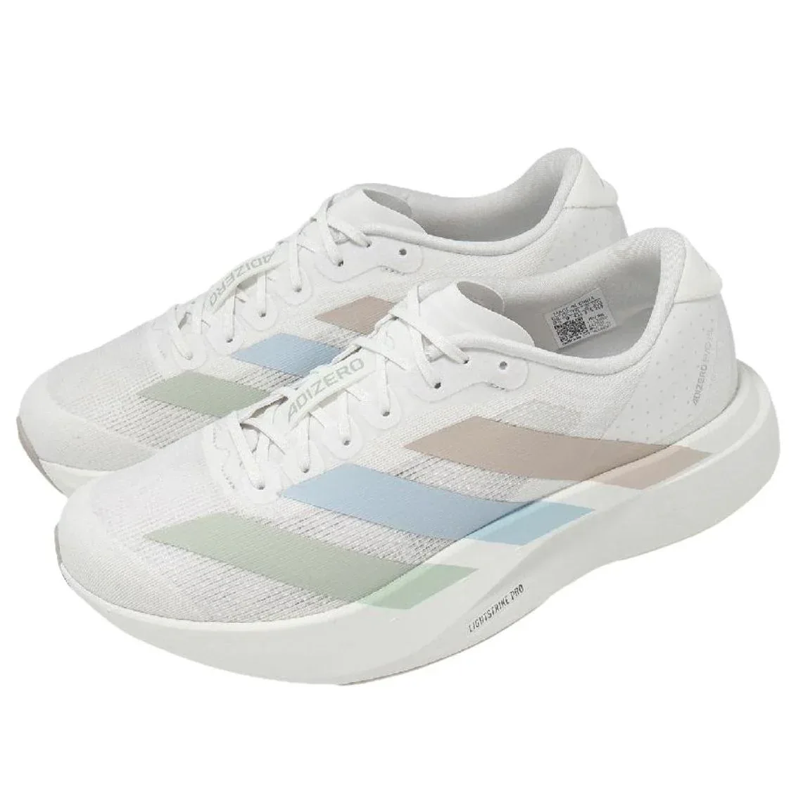 Кроссовки Adidas Adizero Evo SL 'Crystal White Wonder Blue' — фото 3