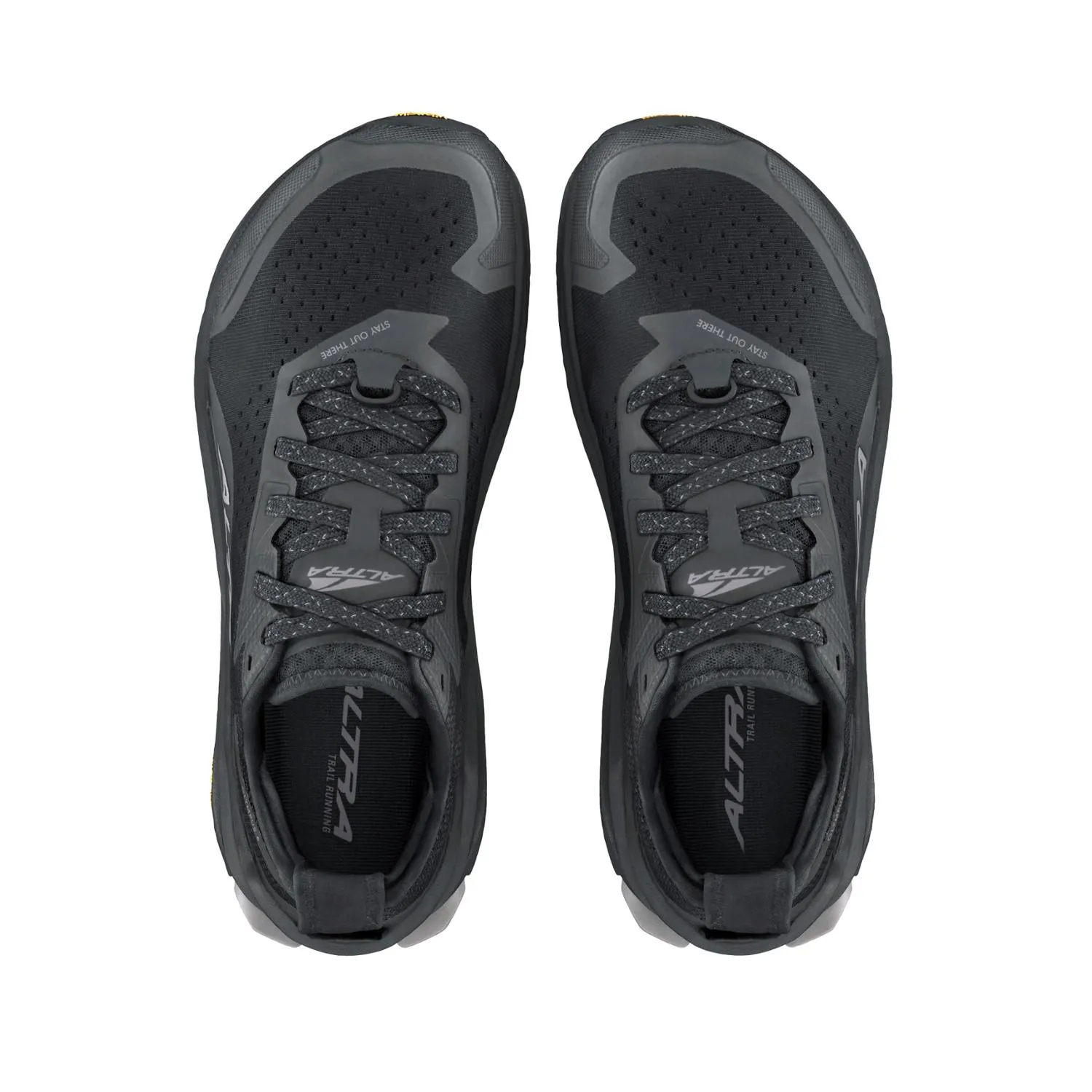 Олимпийские мужские трейловые кроссовки 6 Altra, Black/Black — фото 4