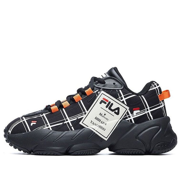 Кроссовки mihara x ade vntg gs black Fila, черный