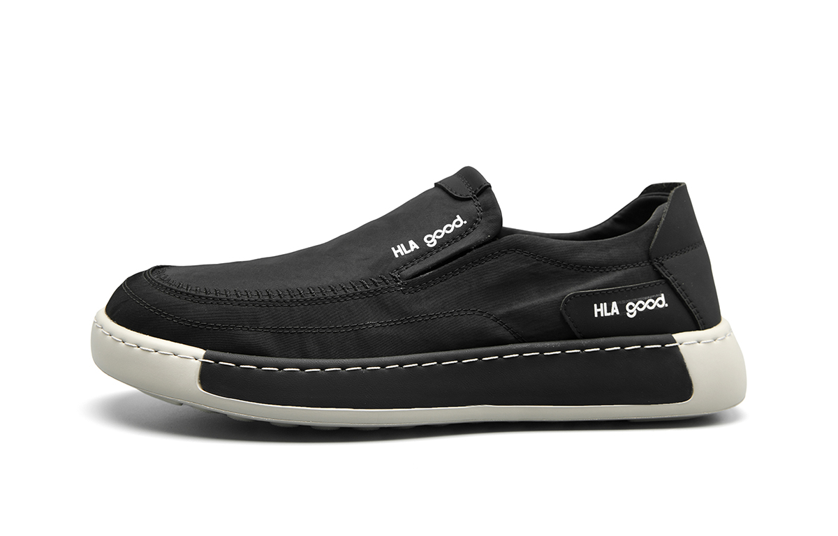

HLA Повседневные туфли мужские низкие, черные/серые