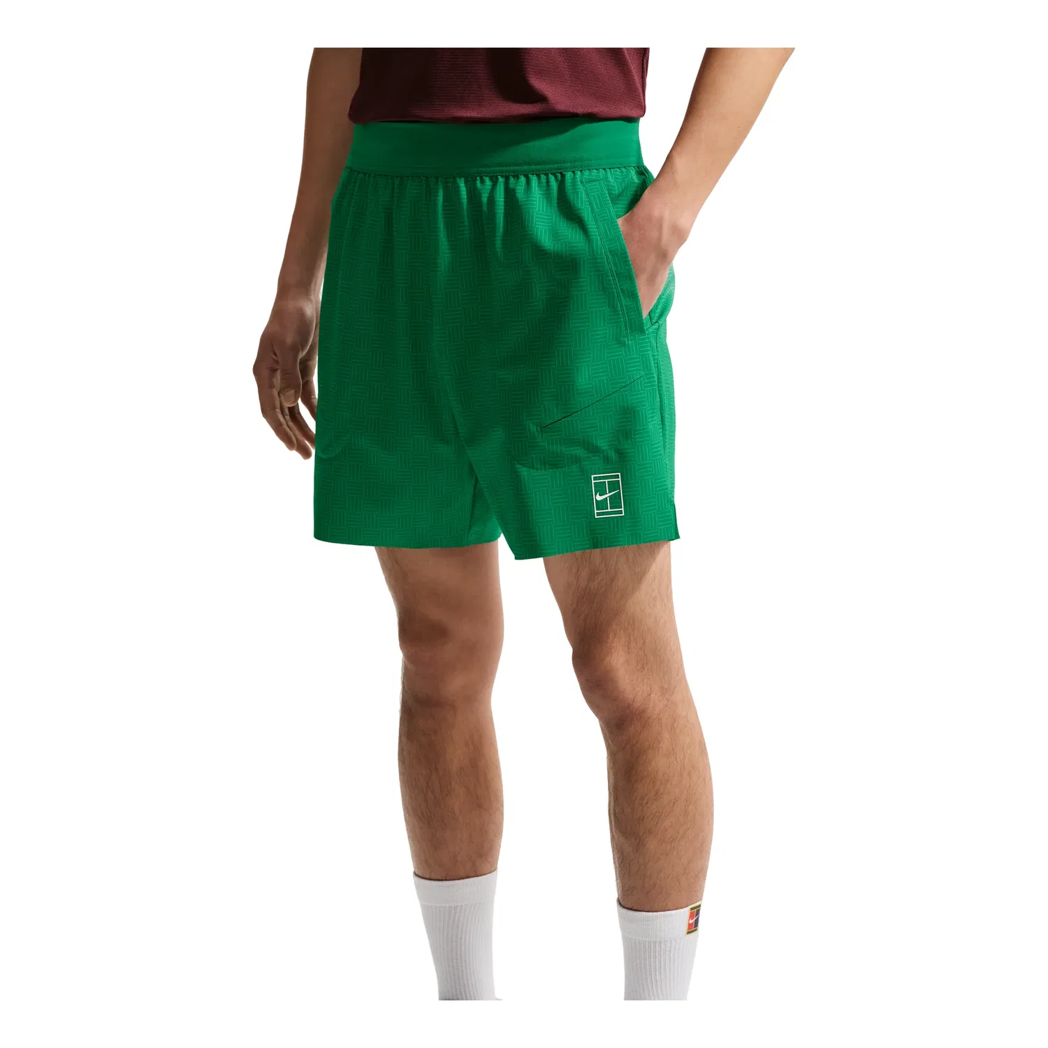 Шорты NikeCourt Advantage Dri-FIT 'Малахит' IB1072-365, зеленый