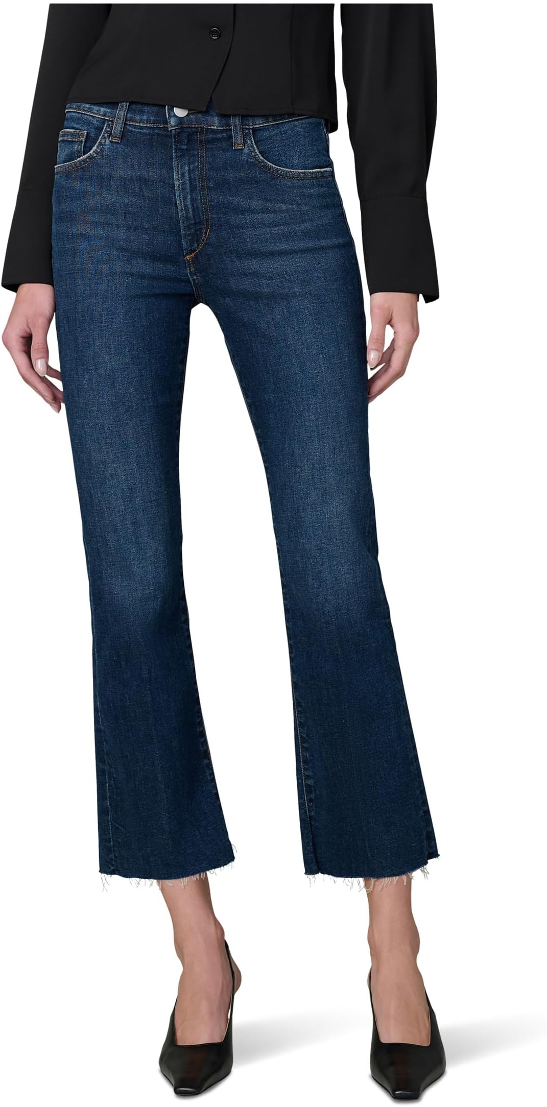 

Джинсы Joe's Jeans Women's The Callie Cropped Bootcut W/ Raw Hem, Serenade