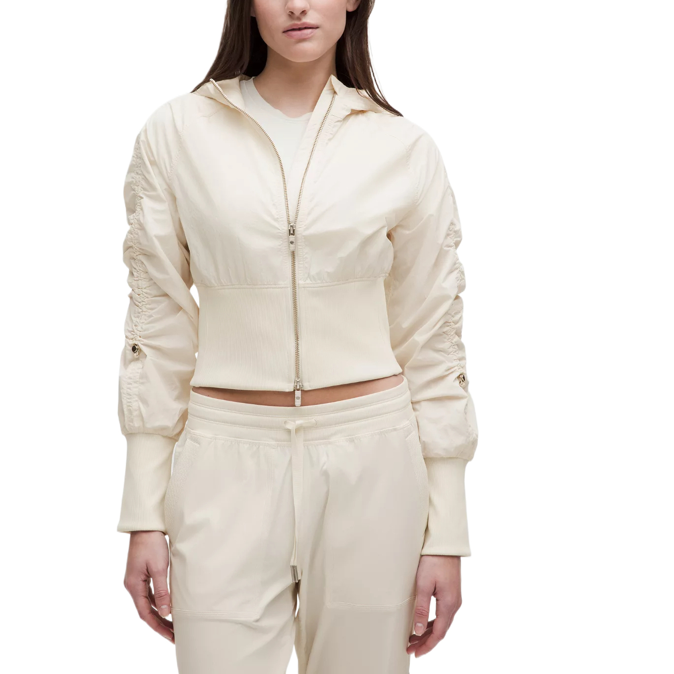 

Lululemon Женская куртка светло-бежевая, Light Beige (Light Ivory)