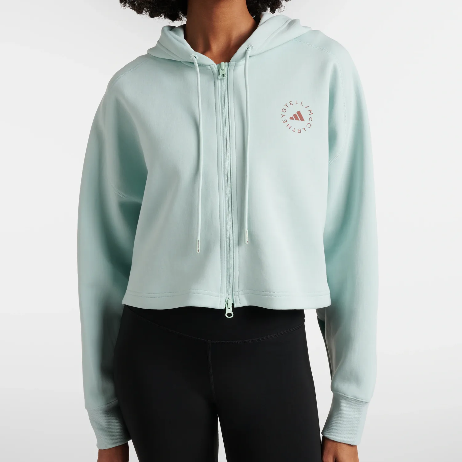 Свитшот с логотипом Adidas, Steam Green — фото 4