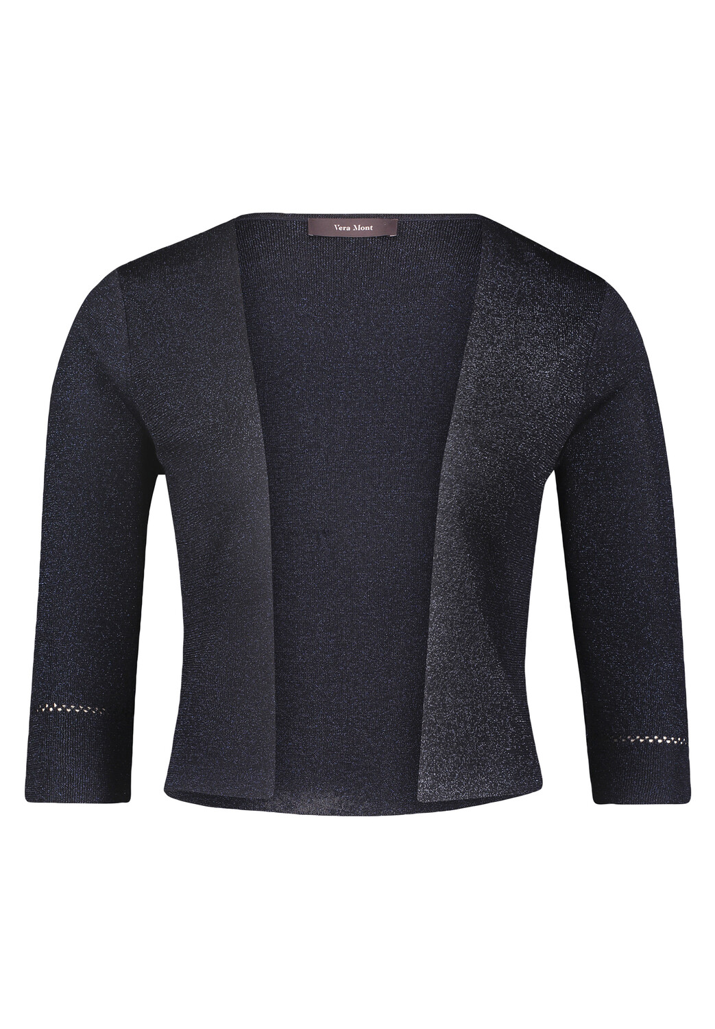 

Кардиган Vera Mont Strickbolero ohne Verschluss, цвет Dark Blue/Dark Blue