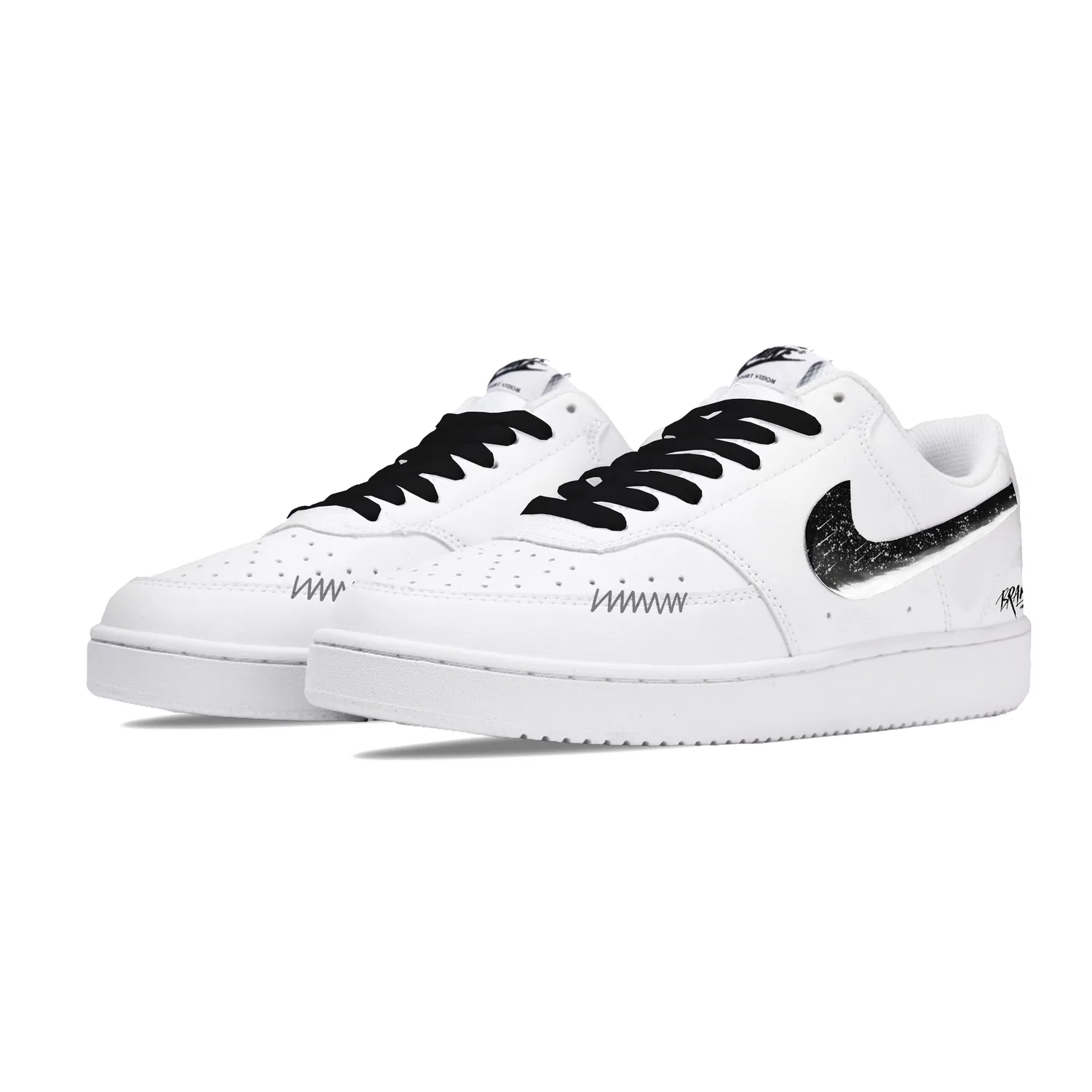 Кроссовки скейтбордические Nike Court Vision 1 White — фото 4