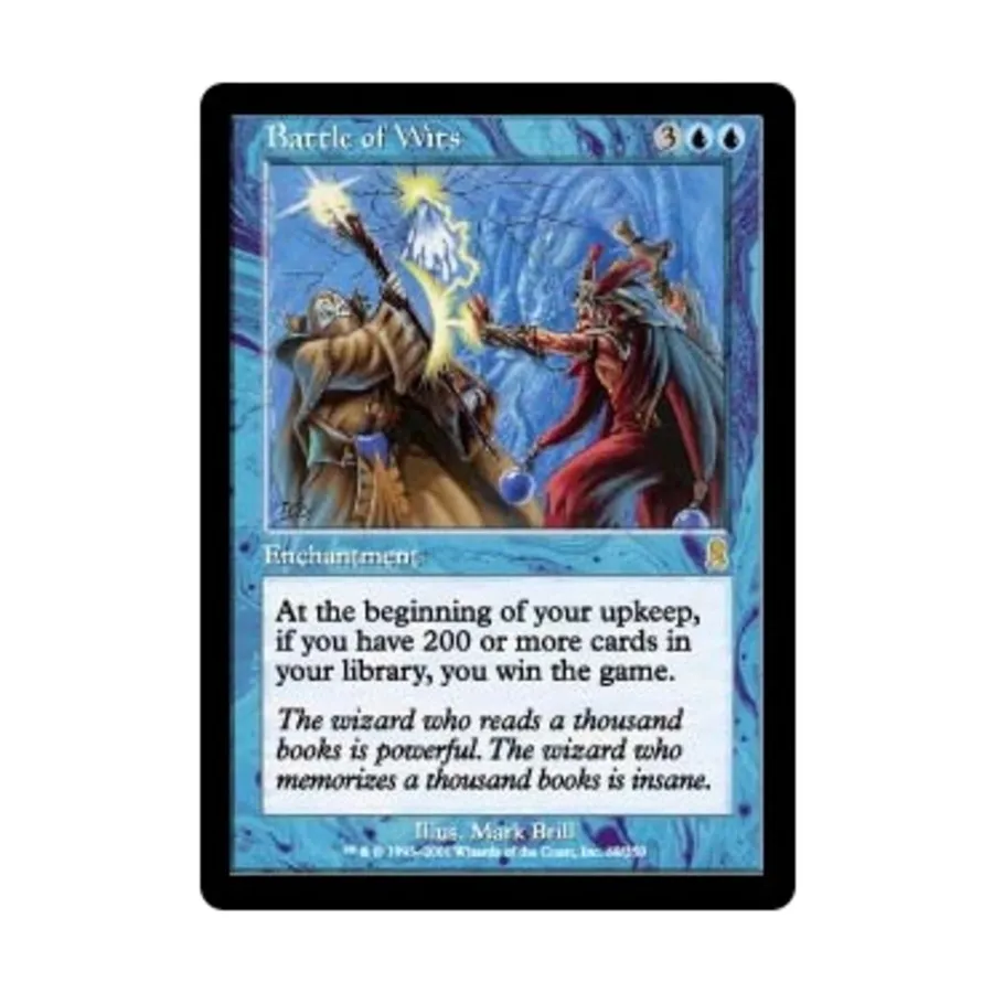 

CCG Битва умов (клавиша R), MTG - Odyssey