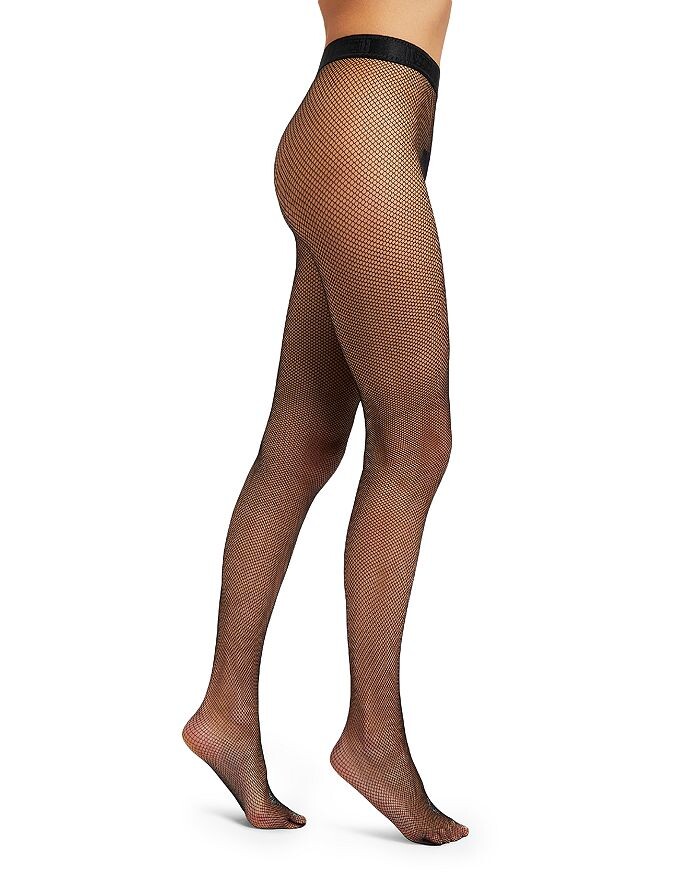 

Экониловые колготки Wolford Twenties, черный