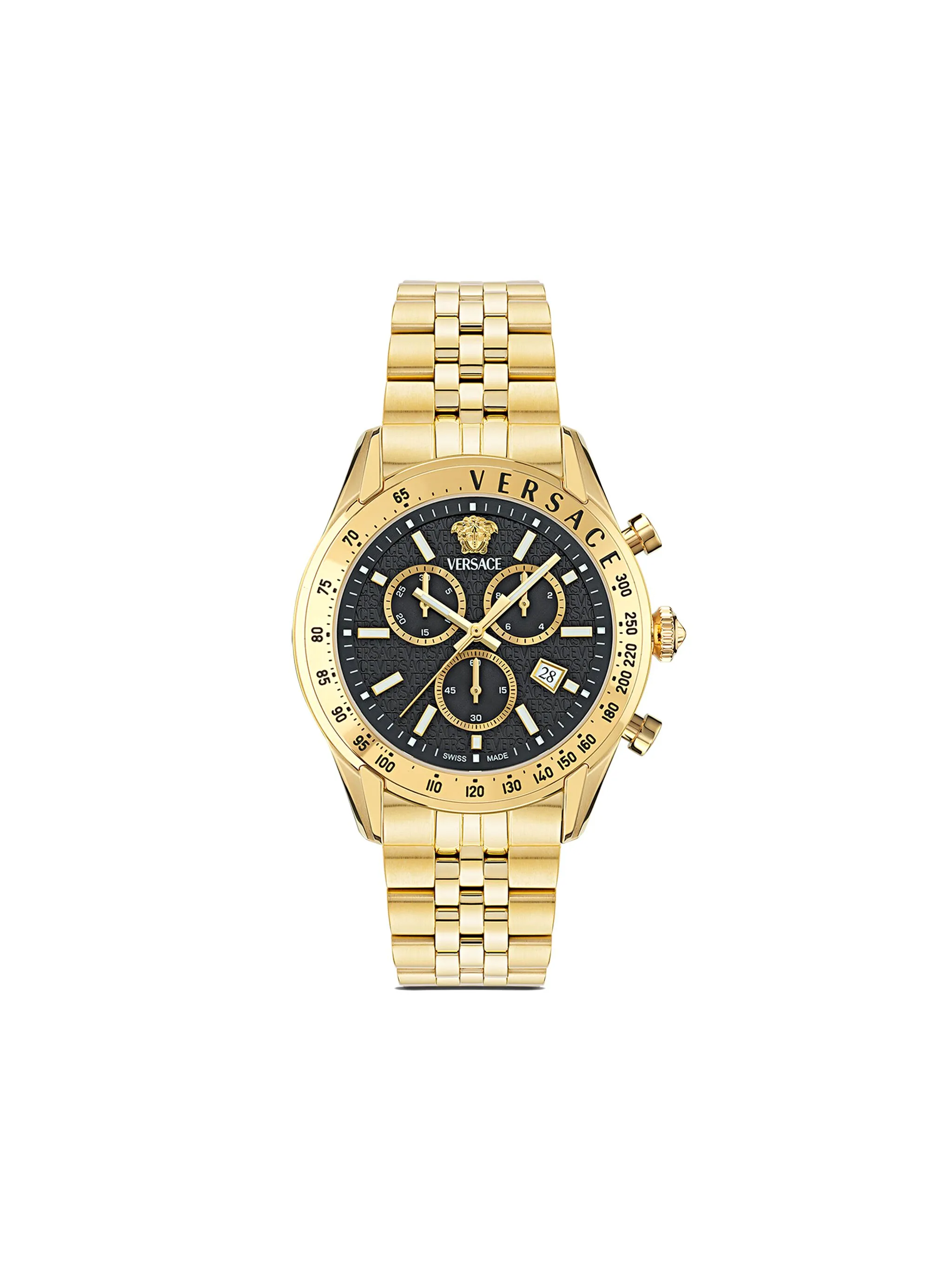 

Наручные часы Chrono Master 44 мм Versace, черный