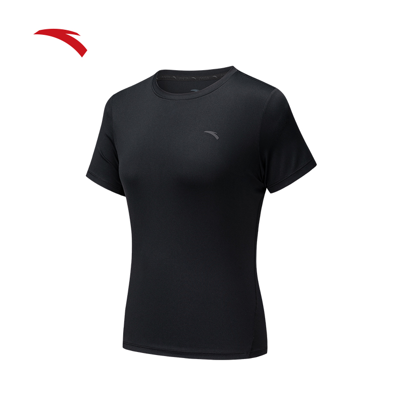 

Обычная спортивная футболка Women's ANTA, черный