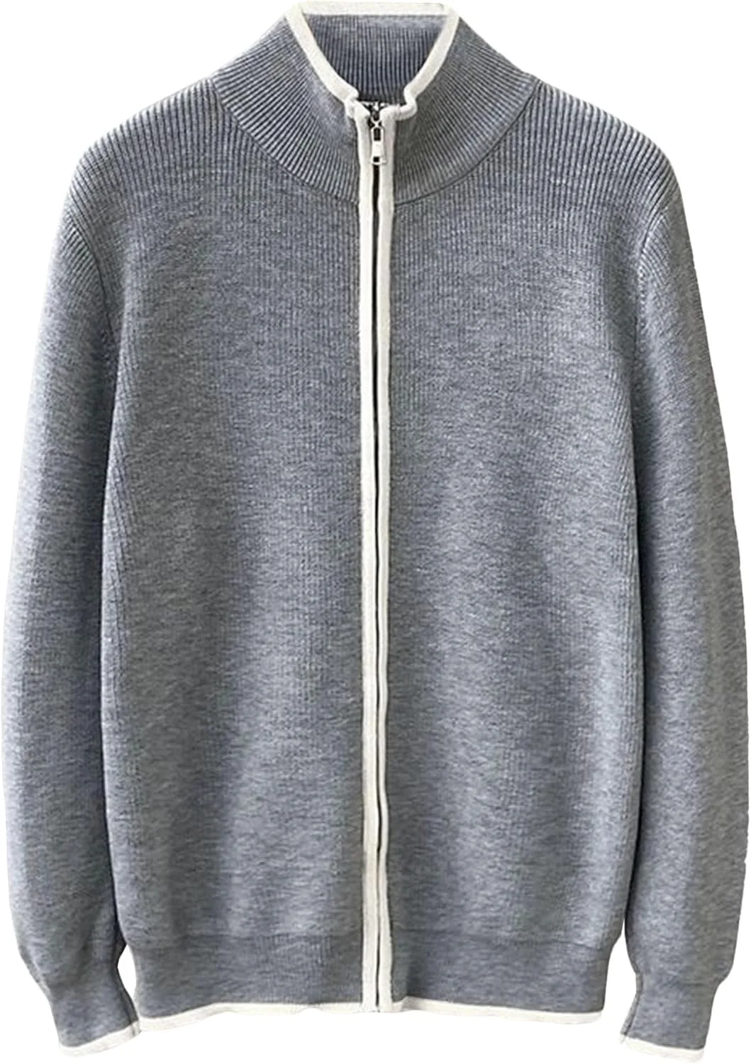 

Мужской свитер с высоким воротником и молнией JEShifangjiusu