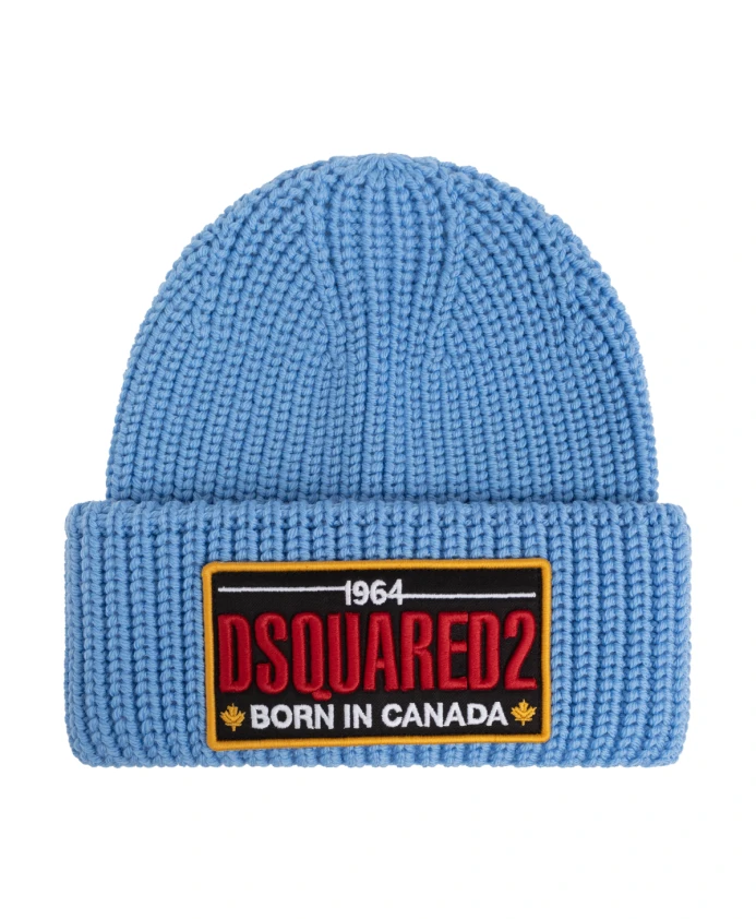 

Кепка с логотипом Dsquared2, синий