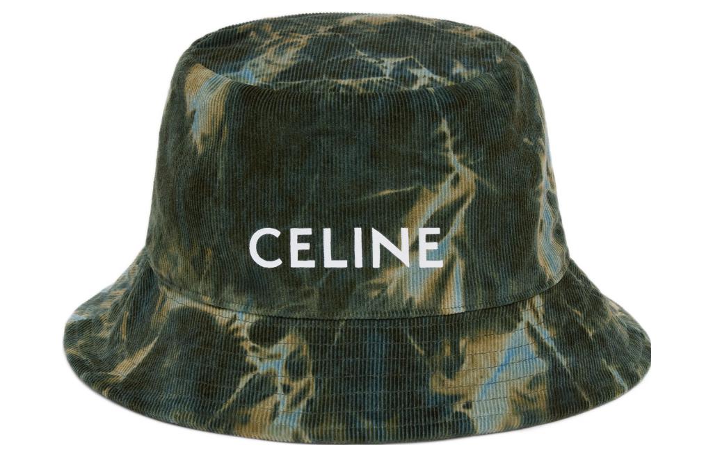 

CELINE Шапка-бини, Green