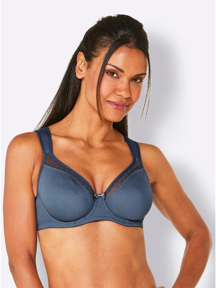 

Бюстгальтер на косточках дымчато-синего цвета WITT WEIDEN