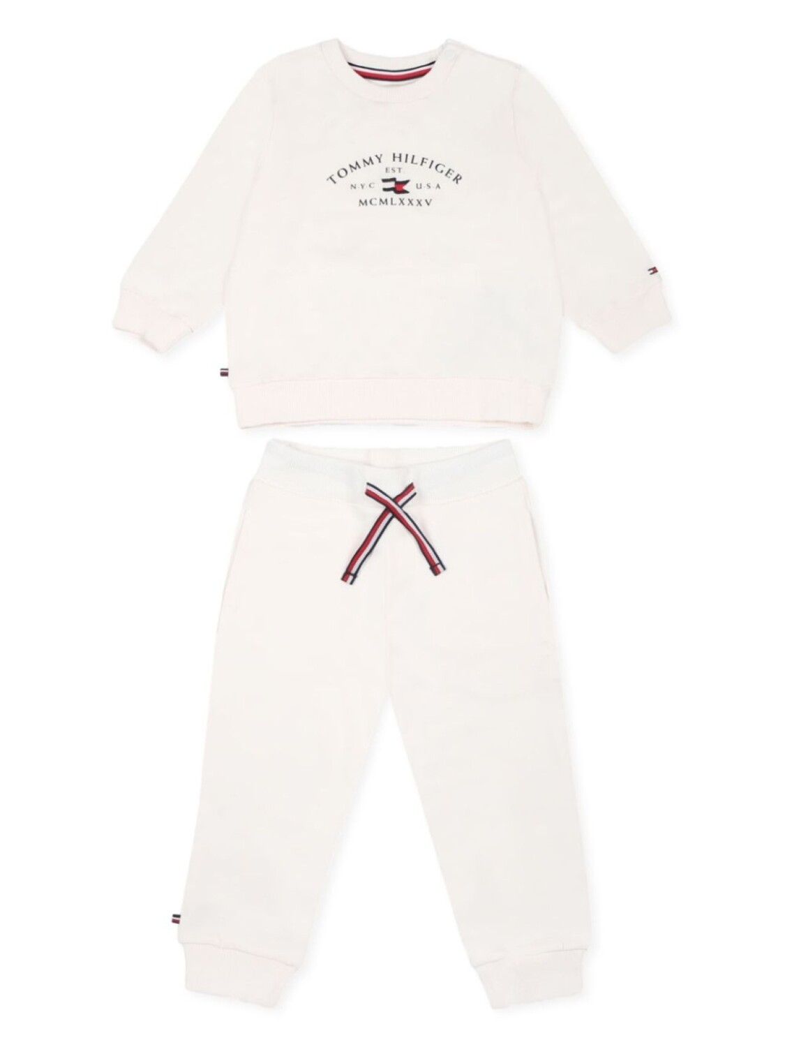 

Спортивный костюм с логотипом Tommy Hilfiger Junior, белый