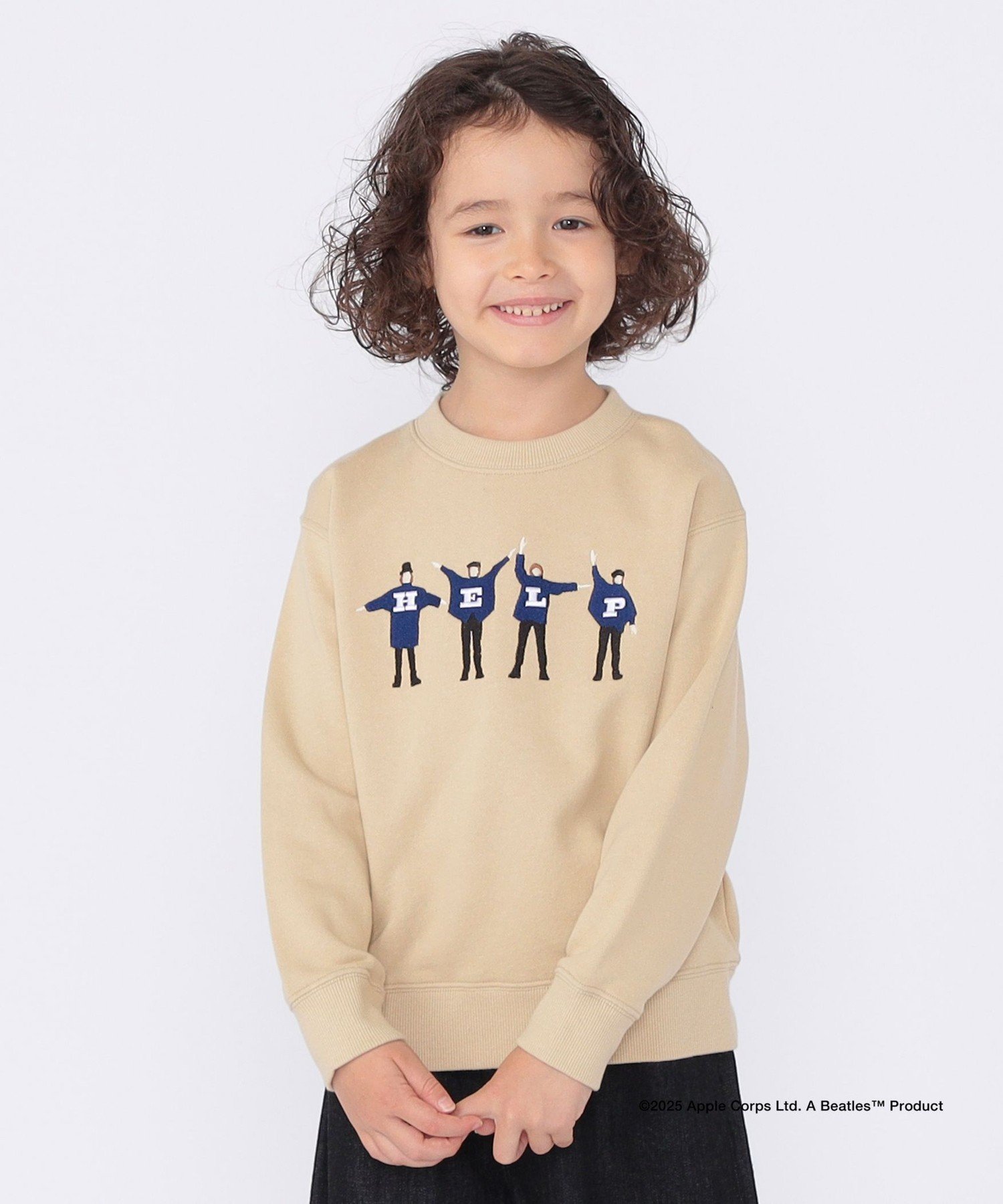 Детская толстовка SHIPS 100-130 см / THE BEATLES SHIPS KIDS, Beige