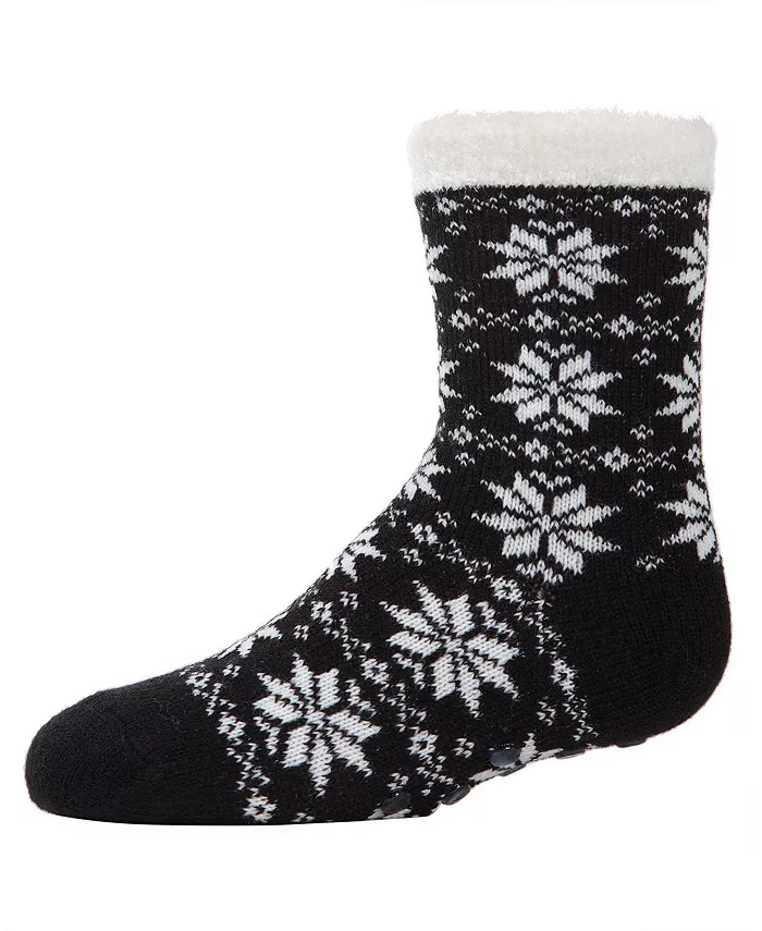 

Детские уютные носки Snowflake MeMoi, красный