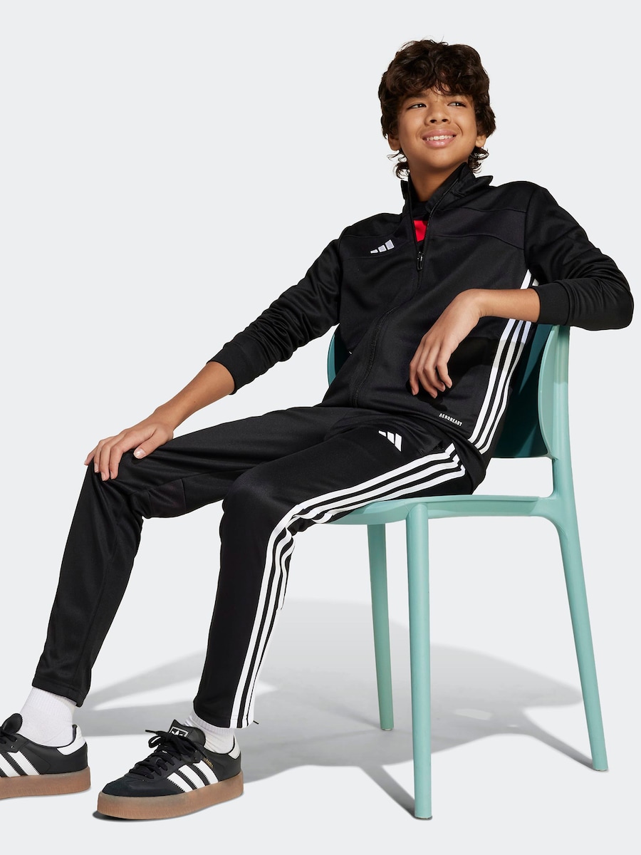 Зауженные спортивные брюки ADIDAS PERFORMANCE Tiro 25 Essentials, черный — фото 2