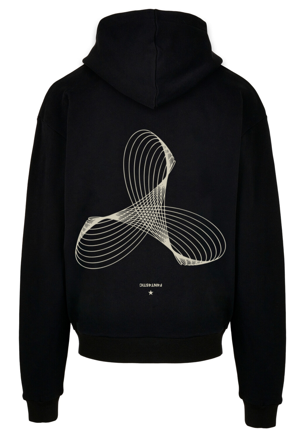 

Пуловер F4NT4STIC Ultra Heavy Hoodie Geometrics, черный