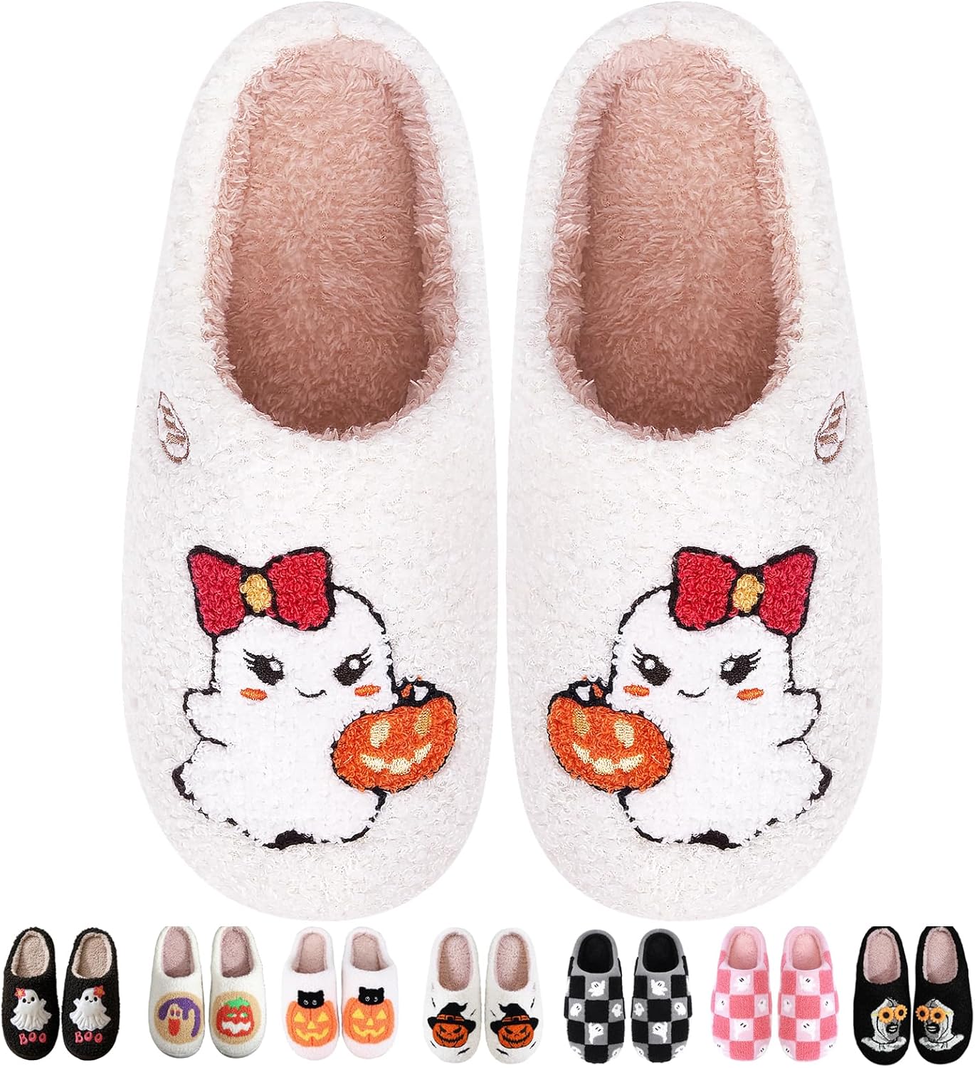 

Пушистые домашние тапочки с оленями и эффектом памяти Hi-Y2Kgirls