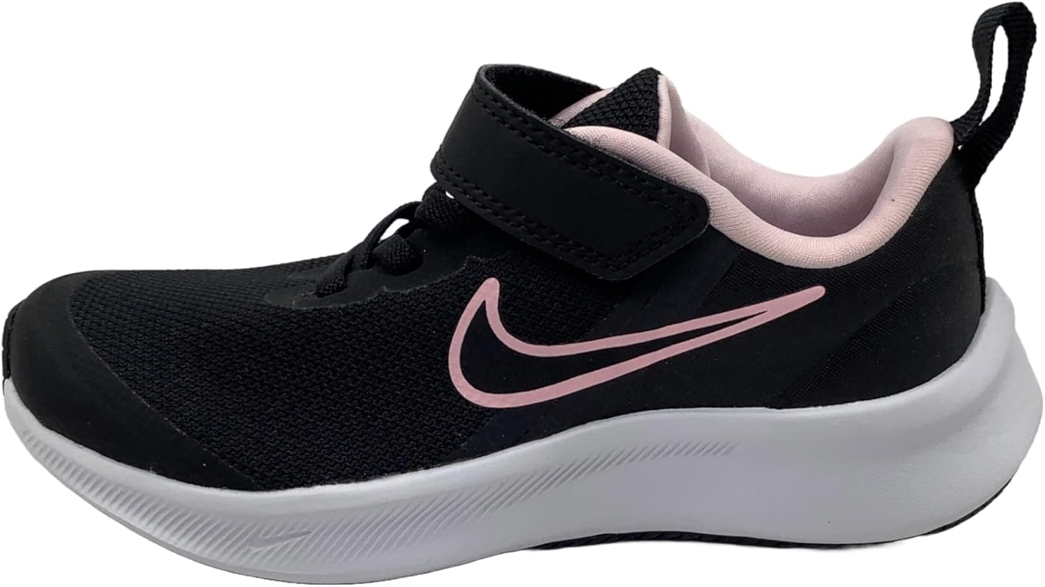 

Кроссовки для гимнастики Nike Star Runner 3 (PSV), унисекс, детские, черный/розовый/серый