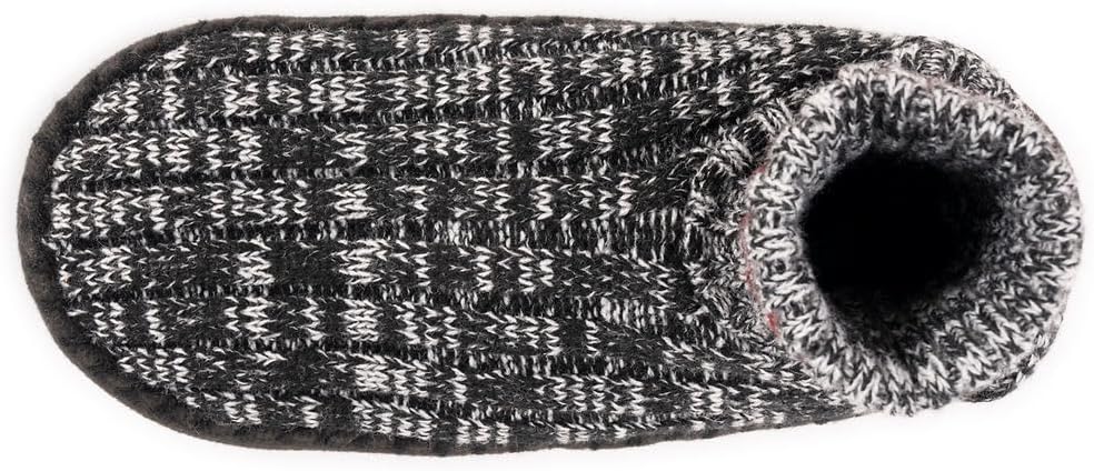 Тапочки MUK LUKS для мужчин с манжетой, Ebony/Chianti — фото 2