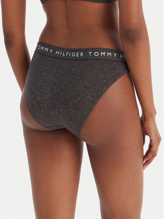 Классические женские трусы UW0UW06225 Tommy Hilfiger, серый — фото 3