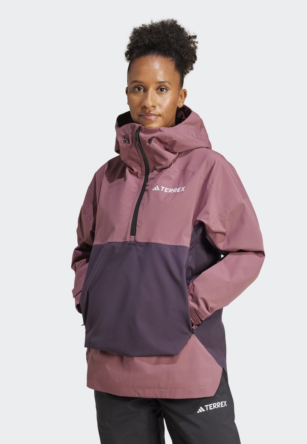 

Водонепроницаемая куртка TERREX XPERIOR 2L LINED RAIN.RDY ANORAK Adidas Terrex, Бордо