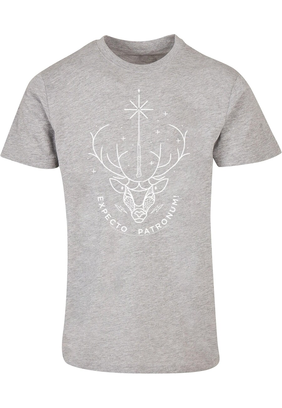 

Классическая футболка ABSOLUTE CULT Shirt Harry Potter - Expecto Patronum, серый