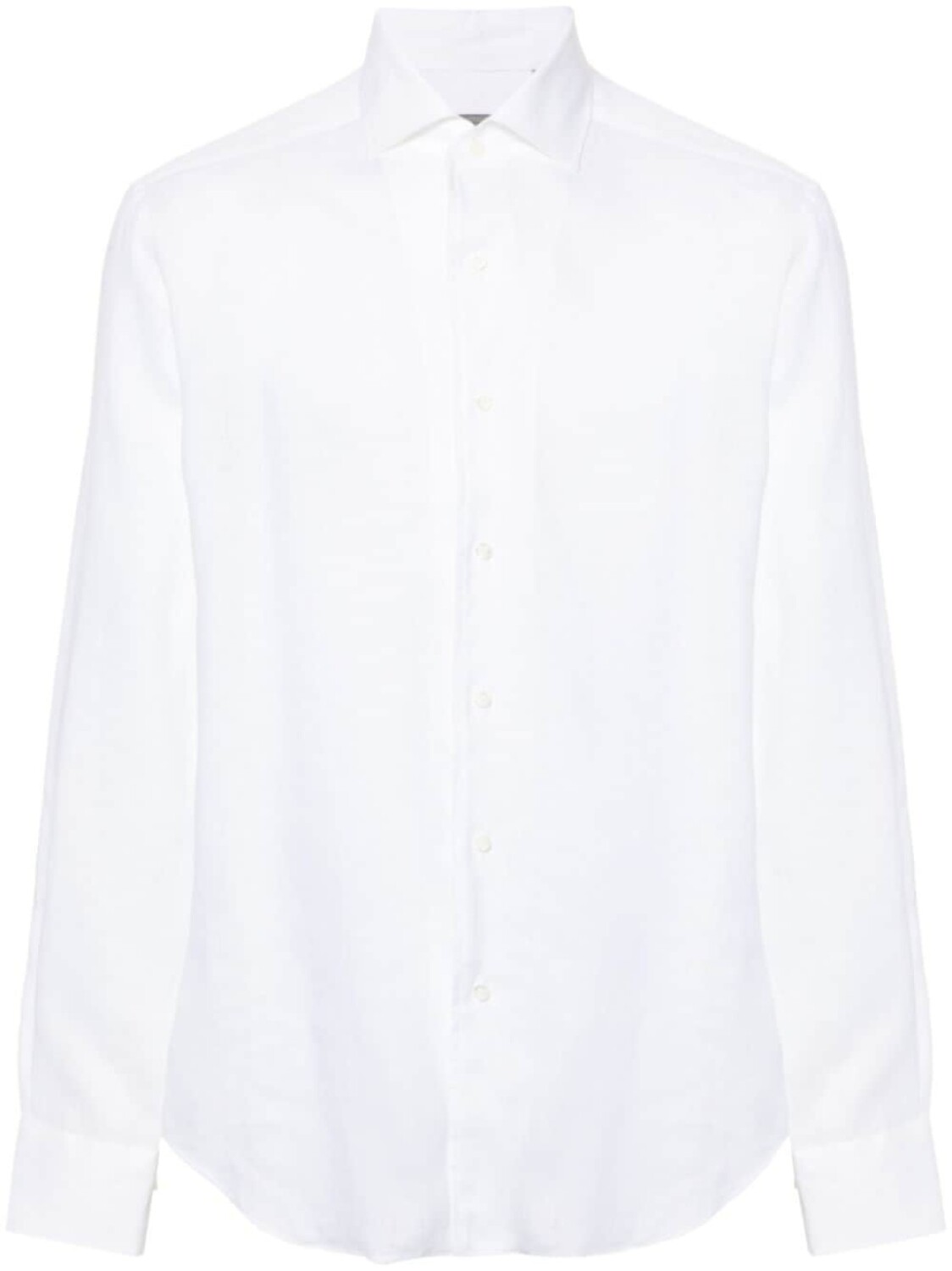 

Corneliani льняная рубашка, белый
