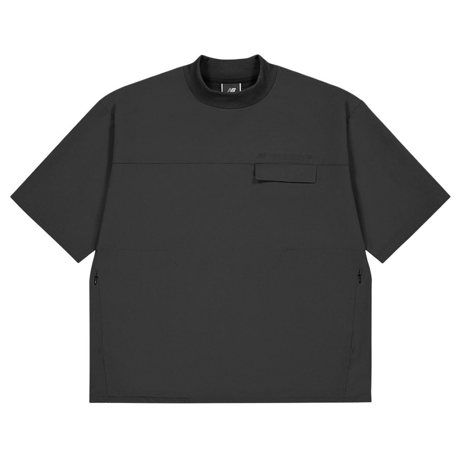 

New Balance Футболка MET 24 мужская ink black, Черный, New Balance Футболка MET 24 мужская ink black