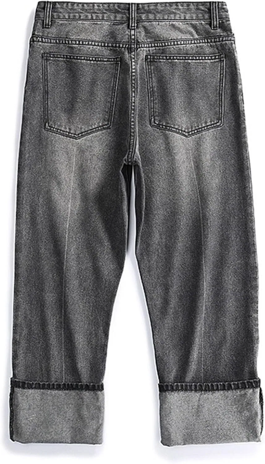 Джинсы свободные Baggy Hip Hop Jean, Grey — фото 3