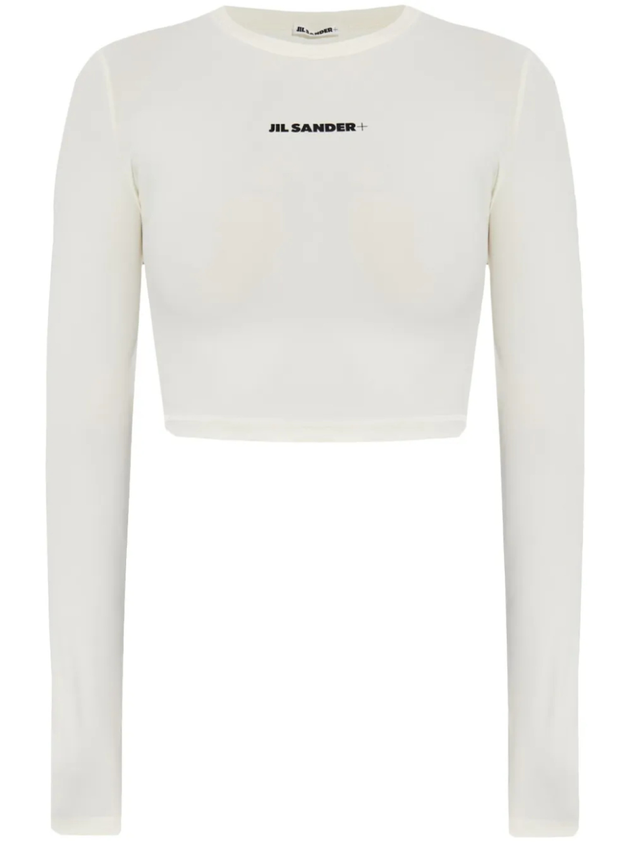 

Топ бикини с логотипом Jil Sander, белый