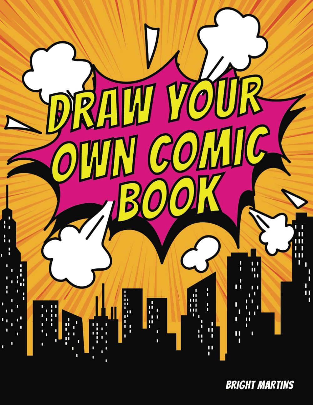 

Draw Your Own Comic Book: Embrace your creativity with 100 Different Blank Pages | Original Book for Boys & Girls | Gift Idea for Teenagers ages 12-17 years old | Large Print 8.5x11" (Independently published)