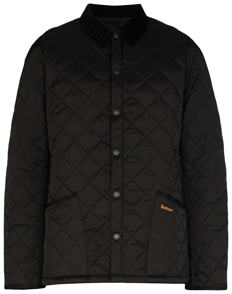 

Стеганая куртка Barbour Heritage Liddesdale, черный