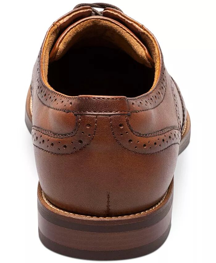 Мужские туфли Ruvo Wingtip Oxford Florsheim, коричневый — фото 4