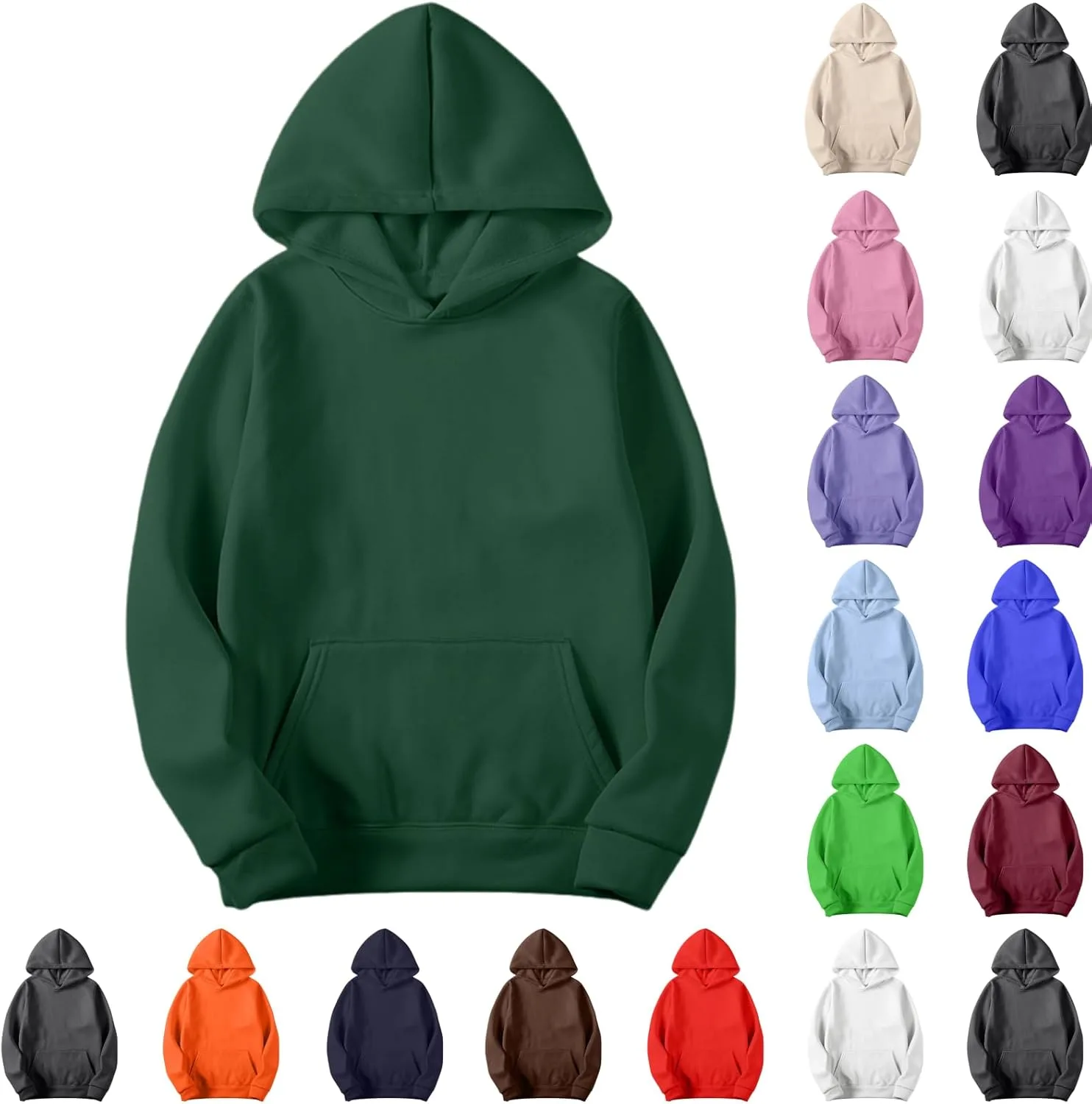 

Толстовка с капюшоном для мужчин, оверсайз, флисовая Bacrelax