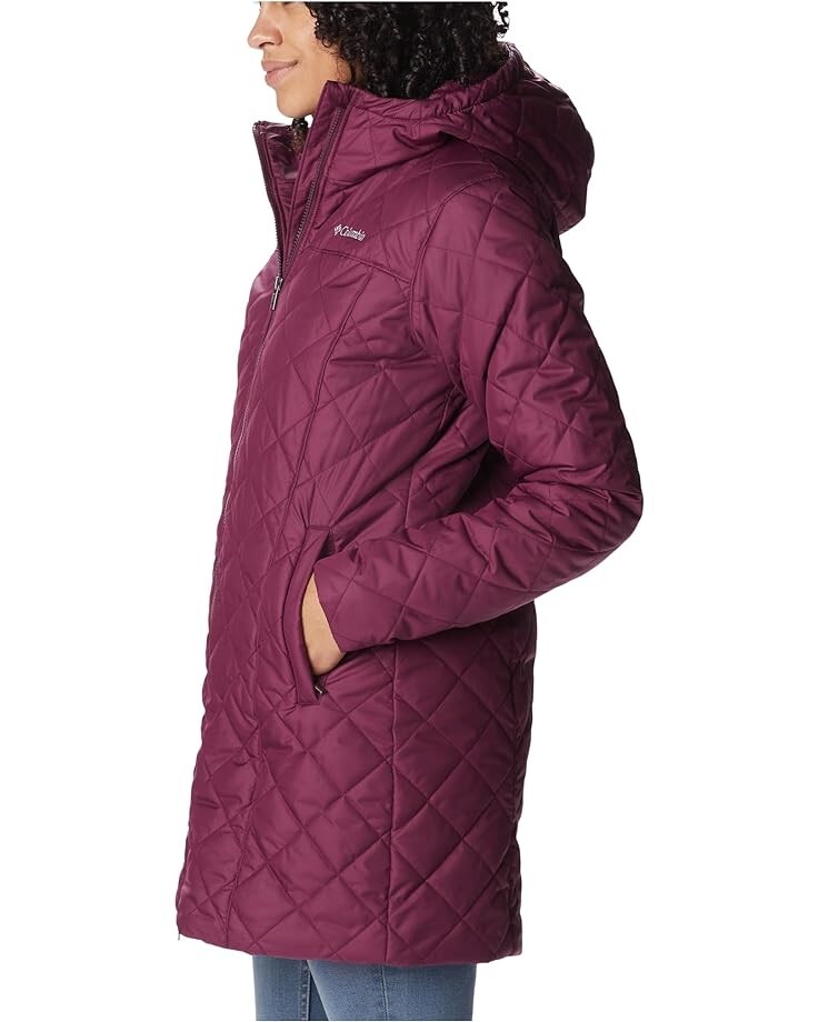 

Куртка Columbia Copper Crest Long Jacket, цвет Marionberry