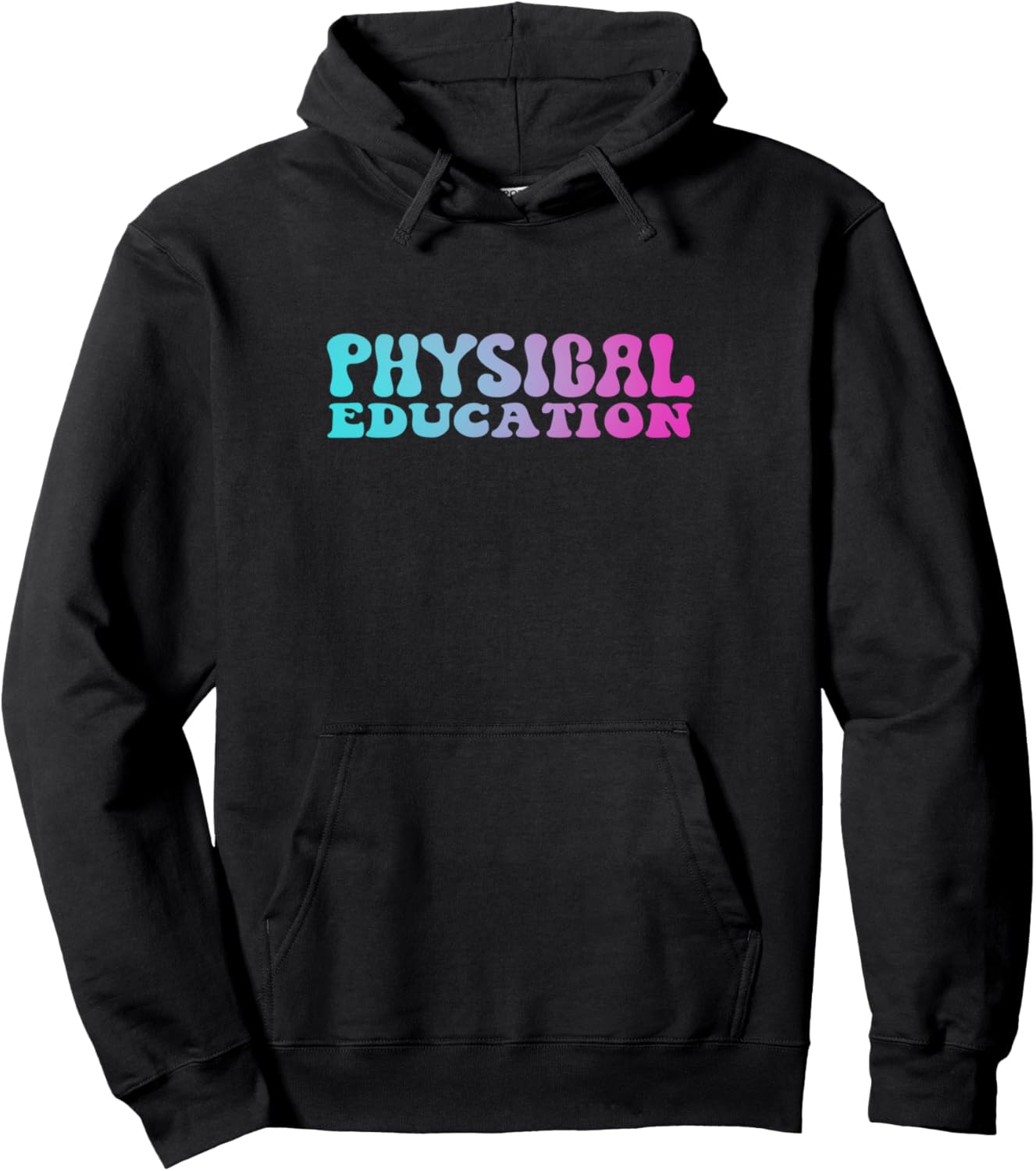 

Толстовка с надписью «Учитель физкультуры» Physical Education & Pe Teachers Gift, черный