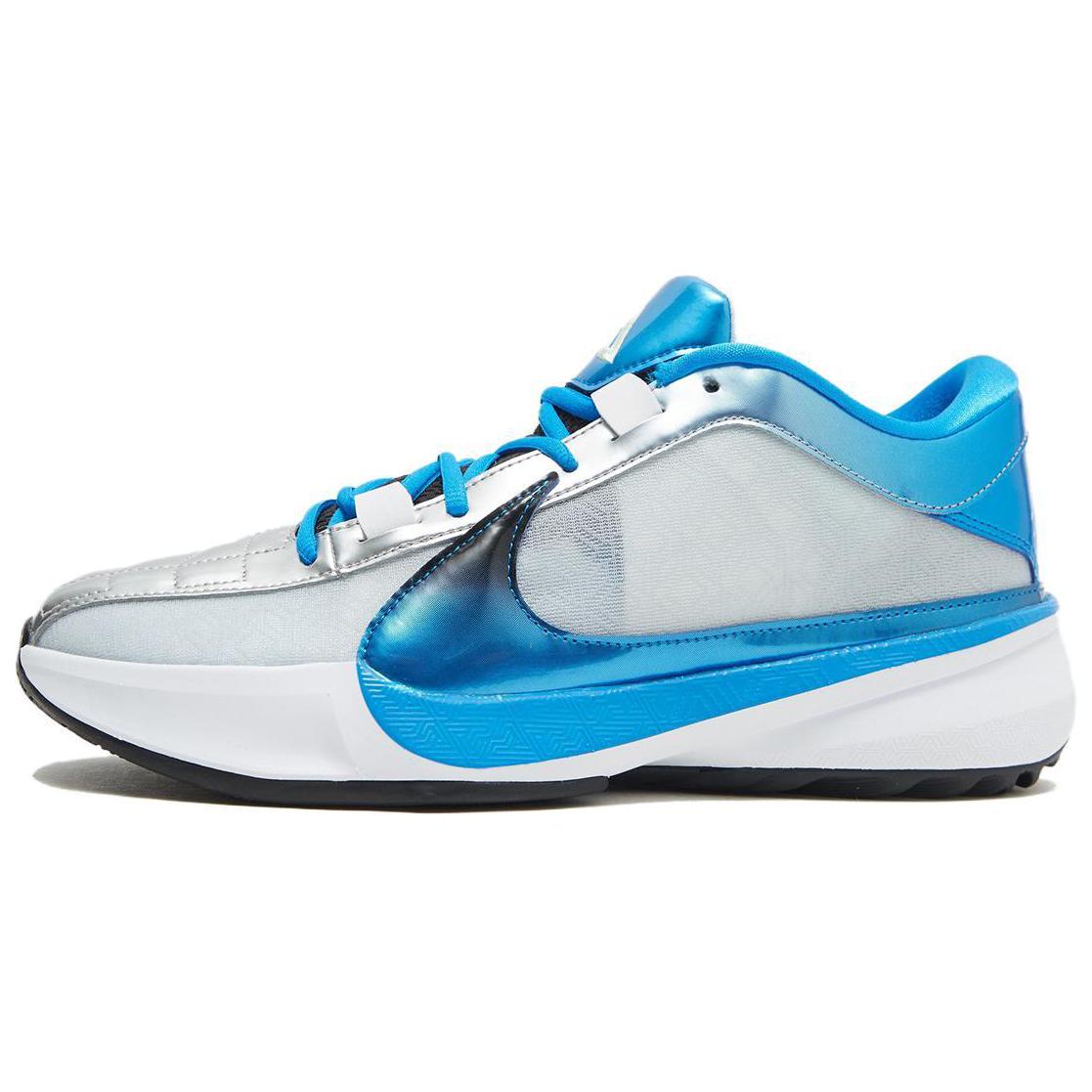 

Nike Zoom Freak 5 'Ode To Your First Love' Серебристо-голубой