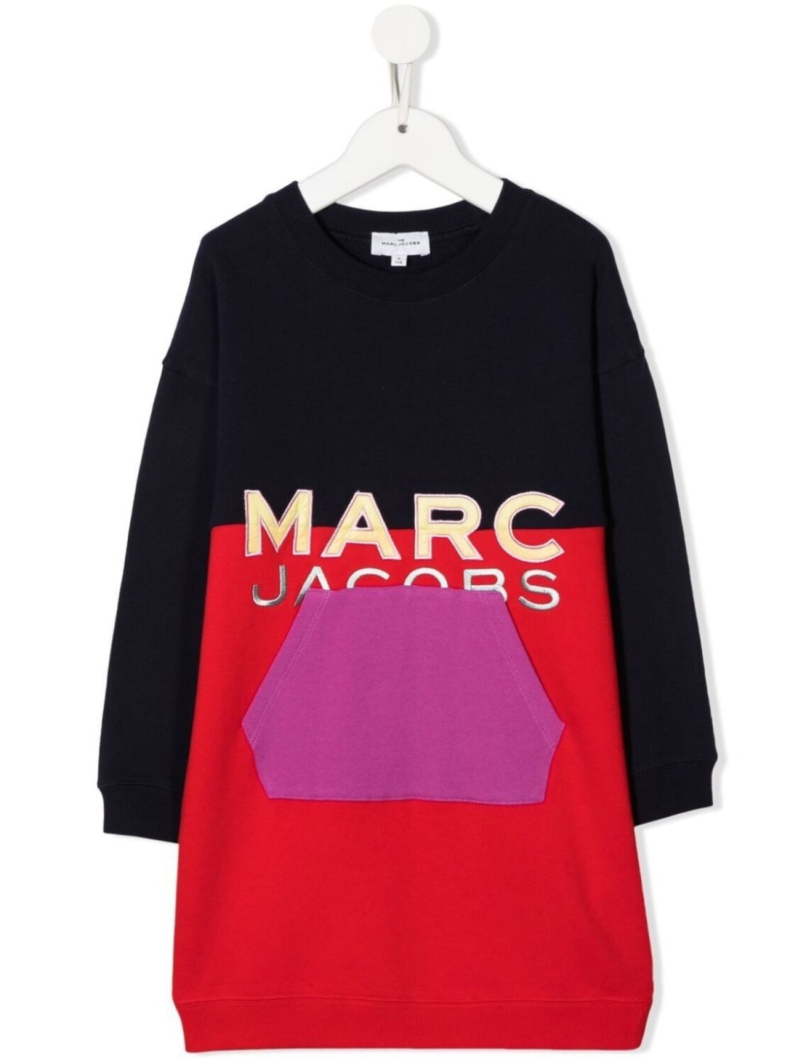 

Платье-толстовка с вышитым логотипом Marc Jacobs Kids, красный, Розовый, Платье-толстовка с вышитым логотипом Marc Jacobs Kids, красный