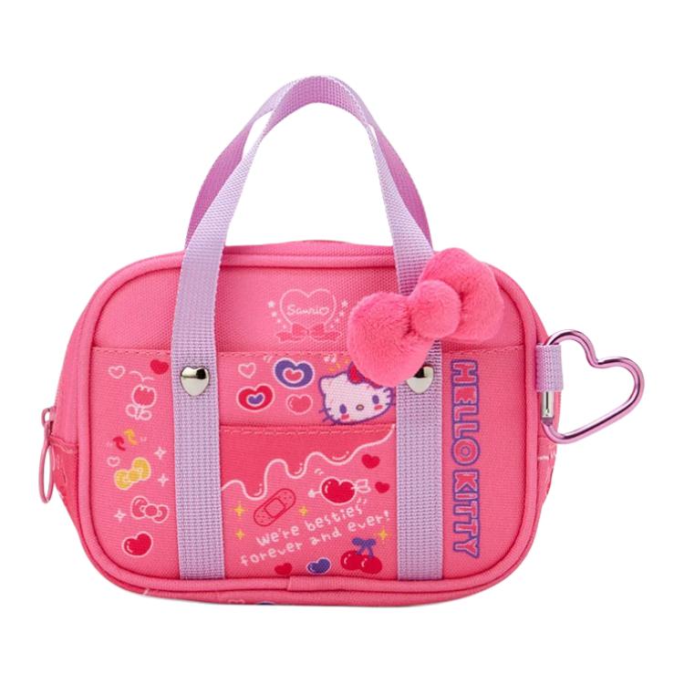 

Sanrio Миниатюрная женская сумка из полиэстера красная, Red