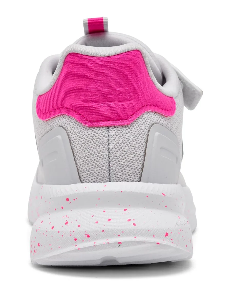 Повседневные кроссовки Little Girls X PLRPATH от Finish Line Adidas, серый, розовый — фото 4
