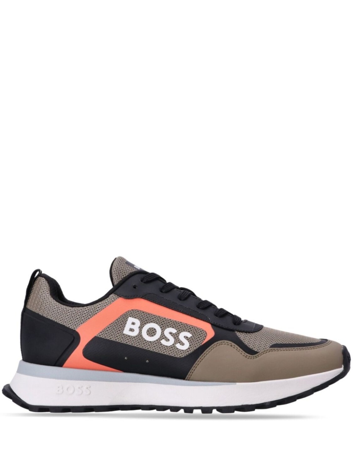 

Сетчатые кроссовки с логотипом BOSS, коричневый