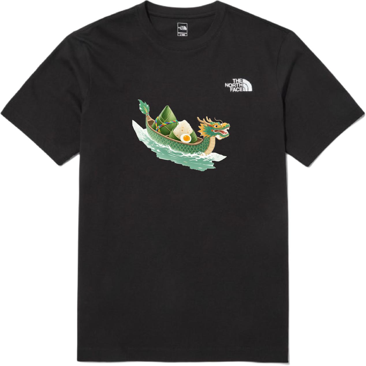 

THE NORTH FACE Футболка унисекс черная, Черный, THE NORTH FACE Футболка унисекс черная